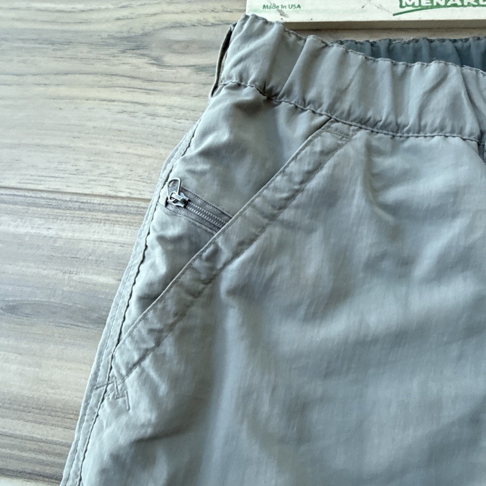 REI UPF 50+ men's Khaki Nylon cargo pants XL‎ x 34L Lightweight Hiking Camping - Picture 4 of 8